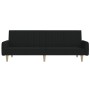 2 seater black fabric sofa bed by , Sofas - Ref: Foro24-375854, Price: 245,94 €, Discount: %