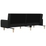 2 seater black fabric sofa bed by , Sofas - Ref: Foro24-375854, Price: 245,94 €, Discount: %