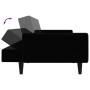 2 seater black velvet sofa bed by , Sofas - Ref: Foro24-375863, Price: 241,99 €, Discount: %