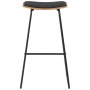 Kitchen stools 2 units black synthetic leather by vidaXL, Kitchen stools - Ref: Foro24-280078, Price: 150,40 €, Discount: %