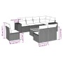 9-teiliges Gartensofa-Set mit beigen synthetischen Rattankissen von , Gartensets - Ref: Foro24-3257816, Preis: 663,99 €, Raba...