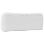 Cabecero de cama acolchado cuero sintético blanco 120 cm de , Cabeceros y pies de cama - Ref: Foro24-374569, Precio: 63,42 €,...