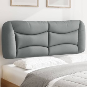 Padded headboard light gray fabric 140 cm by , Headboards and footboards - Ref: Foro24-374576, Price: 67,93 €, Discount: %