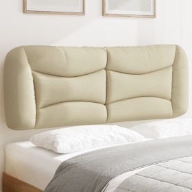 Padded headboard in cream fabric 140 cm by , Headboards and footboards - Ref: Foro24-374581, Price: 80,36 €, Discount: %