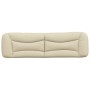 Padded headboard in cream fabric 180 cm by , Headboards and footboards - Ref: Foro24-374605, Price: 91,17 €, Discount: %