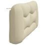 Padded headboard in cream fabric 180 cm by , Headboards and footboards - Ref: Foro24-374605, Price: 91,17 €, Discount: %