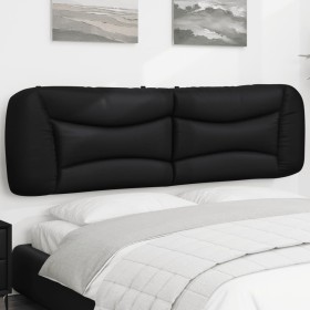 Black synthetic leather padded bed headboard 180 cm by , Headboards and footboards - Ref: Foro24-374607, Price: 84,99 €, Disc...