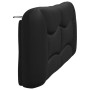 Black synthetic leather padded bed headboard 180 cm by , Headboards and footboards - Ref: Foro24-374607, Price: 84,99 €, Disc...