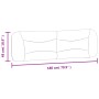 Cabecero de cama acolchado cuero sintético negro 180 cm de , Cabeceros y pies de cama - Ref: Foro24-374607, Precio: 91,40 €, ...