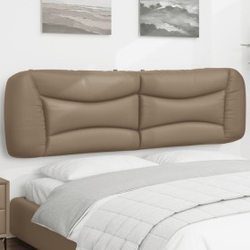 Cappuccino synthetic leather padded bed headboard 180 cm by , Headboards and footboards - Ref: Foro24-374611, Price: 86,24 €,...