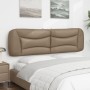 Cappuccino synthetic leather padded bed headboard 180 cm by , Headboards and footboards - Ref: Foro24-374611, Price: 86,24 €,...