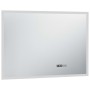 Espejo de baño con LED, sensor táctil y reloj 100x60 cm de vidaXL, Espejos - Ref: Foro24-144739, Precio: 149,85 €, Descuento: %