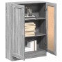 Kleiderschrank aus Holzwerkstoff in Sonoma-Grau, 82,5 x 30,5 x 115 cm von , Bücherregale und Regale - Ref: Foro24-833787, Pre...