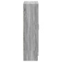 Sonoma Gray Engineered Wood Wardrobe 82.5x30.5x115 cm by , Bookcases and shelves - Ref: Foro24-833787, Price: 84,97 €, Discou...