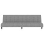 2 seater light gray velvet sofa bed by , Sofas - Ref: Foro24-375763, Price: 229,82 €, Discount: %