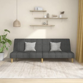 2 seater sofa bed dark gray fabric by , Sofas - Ref: Foro24-375827, Price: 223,06 €, Discount: %