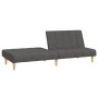 2-Sitzer-Schlafsofa aus dunkelgrauem Stoff von , Sofas - Ref: Foro24-375827, Preis: 223,06 €, Rabatt: %