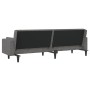 Sofá cama de 2 plazas con dos almohadas tela gris claro de , Sofás - Ref: Foro24-375833, Precio: 254,73 €, Descuento: %