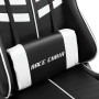 Silla de gaming de cuero sintético blanco de vidaXL, Sillones para videojuegos - Ref: Foro24-20197, Precio: 171,18 €, Descuen...