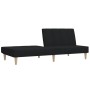 2-Sitzer-Schlafsofa aus schwarzem Stoff von , Sofas - Ref: Foro24-375867, Preis: 219,72 €, Rabatt: %