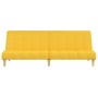 2 seater yellow fabric sofa bed by , Sofas - Ref: Foro24-375831, Price: 223,06 €, Discount: %