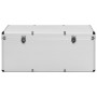 Storage boxes 3 units silver aluminum by vidaXL, Toolboxes - Ref: Foro24-91852, Price: 185,99 €, Discount: %