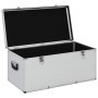 Storage boxes 3 units silver aluminum by vidaXL, Toolboxes - Ref: Foro24-91852, Price: 185,99 €, Discount: %