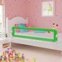 Barandilla de seguridad cama de niño poliéster verde 180x42 cm de vidaXL, Barandillas de seguridad - Ref: Foro24-10169, Preci...