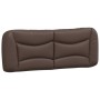 Brown synthetic leather padded headboard 120 cm by , Headboards and footboards - Ref: Foro24-374570, Price: 64,69 €, Discount: %