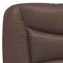 Brown synthetic leather padded headboard 140 cm by , Headboards and footboards - Ref: Foro24-374585, Price: 81,95 €, Discount: %