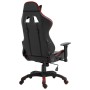 Silla de gaming de cuero sintético rojo de vidaXL, Sillones para videojuegos - Ref: Foro24-20193, Precio: 145,99 €, Descuento: %