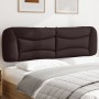 Cabecero de cama acolchado tela marrón oscuro 180 cm de , Cabeceros y pies de cama - Ref: Foro24-374603, Precio: 80,95 €, Des...