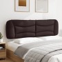 Cabecero de cama acolchado tela marrón oscuro 180 cm de , Cabeceros y pies de cama - Ref: Foro24-374603, Precio: 80,95 €, Des...