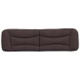 Cabecero de cama acolchado tela marrón oscuro 180 cm de , Cabeceros y pies de cama - Ref: Foro24-374603, Precio: 80,95 €, Des...