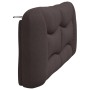 Cabecero de cama acolchado tela marrón oscuro 180 cm de , Cabeceros y pies de cama - Ref: Foro24-374603, Precio: 80,95 €, Des...