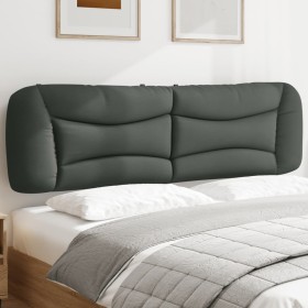 Cabecero de cama acolchado tela gris oscuro 180 cm de , Cabeceros y pies de cama - Ref: Foro24-374601, Precio: 79,45 €, Descu...