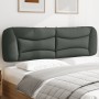 Cabecero de cama acolchado tela gris oscuro 180 cm de , Cabeceros y pies de cama - Ref: Foro24-374601, Precio: 87,27 €, Descu...