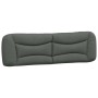 Cabecero de cama acolchado tela gris oscuro 180 cm de , Cabeceros y pies de cama - Ref: Foro24-374601, Precio: 87,27 €, Descu...