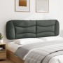 Cabecero de cama acolchado tela gris oscuro 180 cm de , Cabeceros y pies de cama - Ref: Foro24-374601, Precio: 87,27 €, Descu...