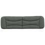 Cabecero de cama acolchado tela gris oscuro 180 cm de , Cabeceros y pies de cama - Ref: Foro24-374601, Precio: 87,27 €, Descu...