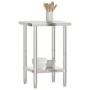 Stainless steel kitchen work table 55x55x85 cm by , Restoration - Ref: Foro24-376453, Price: 115,93 €, Discount: %