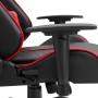 Silla de gaming de cuero sintético rojo de vidaXL, Sillones para videojuegos - Ref: Foro24-20193, Precio: 145,99 €, Descuento: %