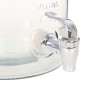 Dispensador de agua XXL con grifo vidrio transparente 8 L de vidaXL, Dispensadores de bebidas - Ref: Foro24-50829, Precio: 33...