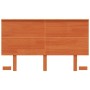 Solid wax brown pine wood bed headboard 120 cm by , Headboards and footboards - Ref: Foro24-844372, Price: 45,97 €, Discount: %