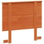 Wax brown solid pine wood bed headboard 90 cm by , Headboards and footboards - Ref: Foro24-844370, Price: 38,99 €, Discount: %