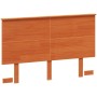 Cabecero de cama madera maciza de pino marrón cera 135 cm de , Cabeceros y pies de cama - Ref: Foro24-844373, Precio: 44,00 €...