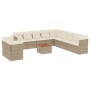 Set mit 12 Gartensofas und Kissen Kunstrattanbraun von , Gartensets - Ref: Foro24-3223727, Preis: 925,99 €, Rabatt: %