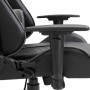 Silla de gaming de cuero sintético gris de vidaXL, Sillones para videojuegos - Ref: Foro24-20196, Precio: 207,06 €, Descuento: %