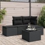 5-teiliges Gartenmöbel-Set und schwarze synthetische Rattankissen von , Gartensets - Ref: Foro24-3249324, Preis: 307,90 €, Ra...