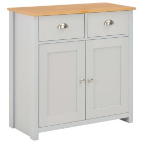 Aparador gris 79x35x81 cm de , Aparadores - Ref: Foro24-283742, Precio: 117,99 €, Descuento: %